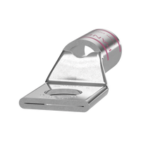 Zapata de compresión LCA1/0-38-X para cal. 1/0 Awg, Barreno para tornillo prisionero de 3/8, 1 Pz