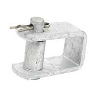 Herraje tipo "D" pequeño con chaveta