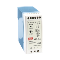 Fuente de poder Industrial Riel Din 5Vcc, 40W