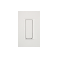 Switch on/off interruptor inalámbrico señal ClearConnect para iluminación de 6 A, ventilador de 1/10 HP, 120 V, requiere cable neutro.