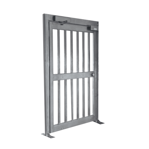 Puerta de Alta Seguridad de Cuerpo Completo  ACABADO EN ACERO GALVANIZADO