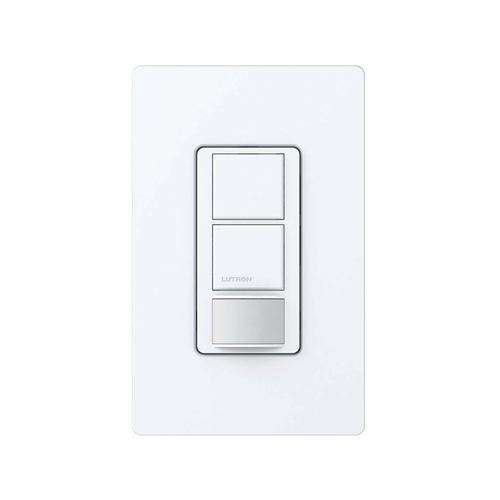 (XCT) Apagador doble con sensor de presencia, ideal para salas de entretenimiento, conferencia, etc.