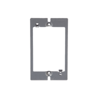 Adaptador de Placa de Pared, de Una Salida, Material CRS/Zinc