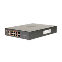 Switch PoE cnMatrix Ex1010-P / 8 Puertos Gigabit PoE 802.3af/at + 2 SFP / Capa 2 / Gestión en la Nube Gratuito