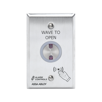 Botón Sin Contacto para Salida NO,NC/ Temporizador/ Placa de Acero Inoxidable/ Intemperie