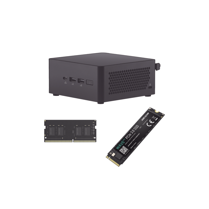 ASUS NUC KIT / ESTACION DE TRABAJO / CORE 3- 100U / RAM 16GB / SSD 256 GB