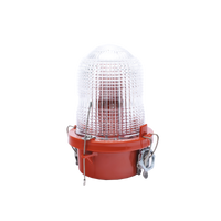 Lámpara de Obstrucción Roja Tipo L-810, LED de baja intensidad, (12 - 24 Vcc).