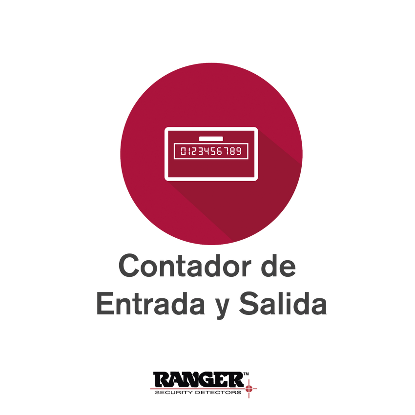 Opcion de Contador de Entradas y Salidas de Personas Para Arcos INTELLISCAN /  Solo Para Equipos Bajo Pedido / No Compatible con Arcos ya Instalados o Fabricados
