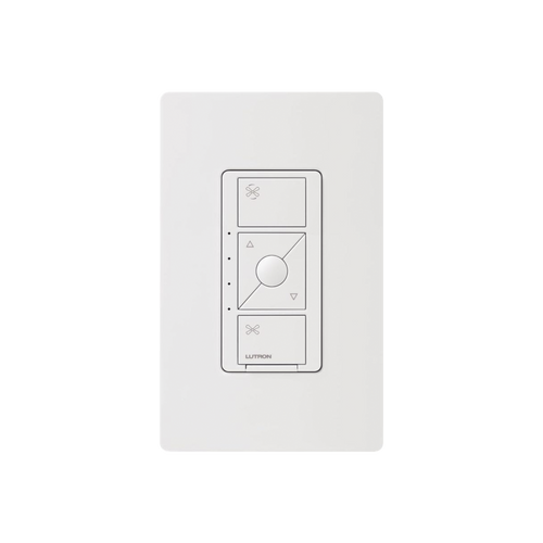 (Caseta Wireless) Control de velocidad inalámbrico para ventilador de techo, un solo polo.