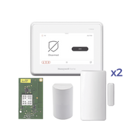 Sistema de Alarma con Pantalla Touch de 7" Compatible con sensores Inalambricos DSC, Bosh, 2GIG,ITI y Serie 5800 agregando el modulo PROTAKEOVER