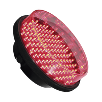 Modulo de reemplazo de semáforo de 30 cm color rojo