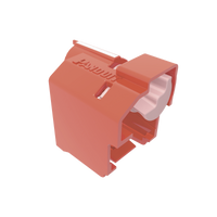 Kit de 10 Dispositivos Para Impedir Desconexión de Plug RJ45, Color Rojo, Incluye Herramienta para Instalar/Retirar