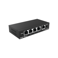 Switch Administrable con 5 puertos Gigabit, gestión gratuita desde la nube