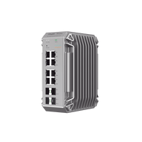 Switch Industrial PoE, Ideal para temperaturas Extremas y protección contra descargas, 8 Puertos Gigabit PoE 802.3 af/at, 4 Puertos SFP Administrable Cloud