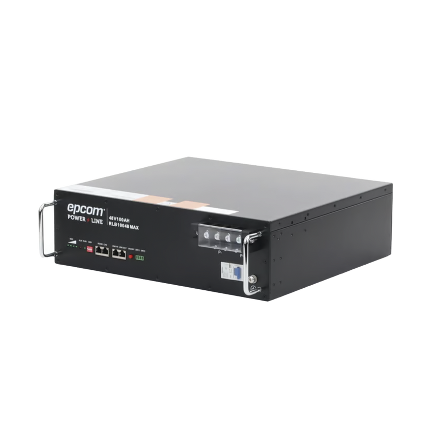 Batería de Litio de 4.8 Kwh, 48 Vcc, 104 Ah, 3U de Montaje en Rack.