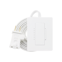 Adaptador dimmer de sobremesa plug-in para lámpara 120VCA/300W y 200W.