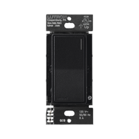 (RadioRa3) Apagador Sunnata color negro para linea Radio Ra3, 8A de iluminación, 5.8A Motor