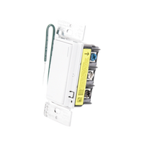 (RadioRa3) Apagador Sunnata color blanco mate para linea Radio Ra3, 8A de iluminación, 5.8A Motor