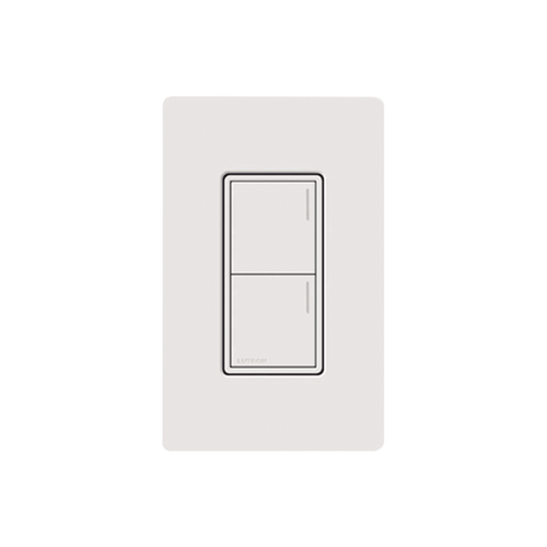 (RadioRa3) Botonera Sunnata Blanco 2 escenas para Radio RA3, programe escenas diferentes en cada botón.
