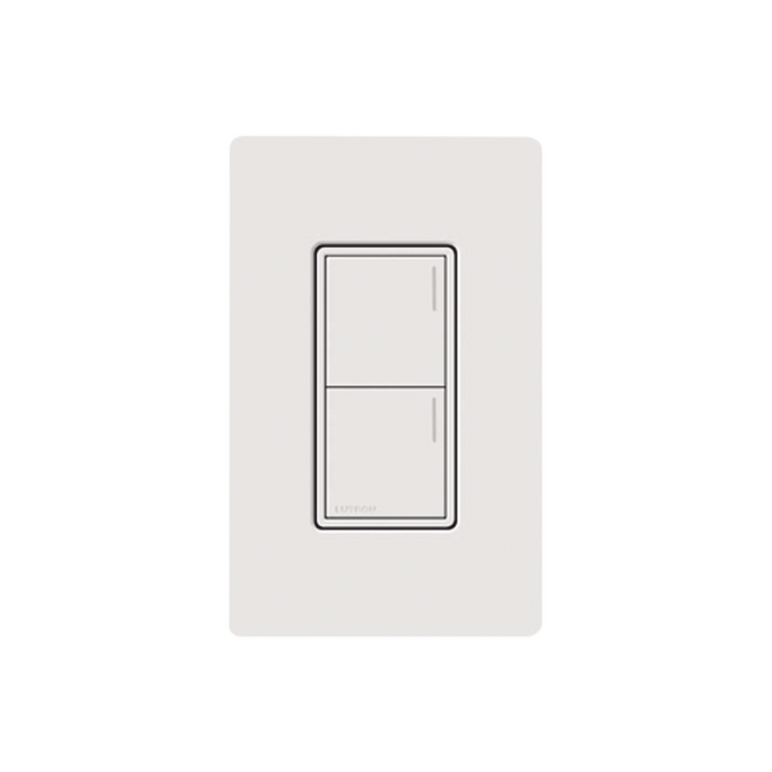 (RadioRa3) Botonera Sunnata Blanco 2 escenas para Radio RA3, programe escenas diferentes en cada botón.