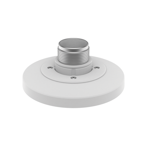 Adaptador tipo Plato necesario para montar en Pared o Techo Cámaras Hanwha serie QNV-C