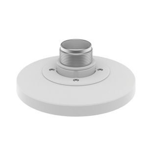 Adaptador tipo plato para Cámara tipo domo Hanwha, necesario para usar accesorios de pared o techo, verificar lista de compatibilidad