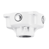 Caja de conexiones posterior para montaje colgante modelo SBP-302CMW y  extensiones.