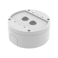 Caja de conexion para tipo Domo y Flat-eye Hanwha  QNE-8011R, QNE-8021R, QND-6011, QNV-C8083R, QNV-C9083R
