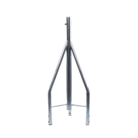 Tramo de Remate (Copete) para Tramo STZ-35 Galvanizado Electrolítico con Opresores para Pararrayo.