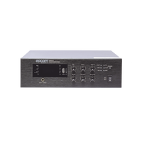 Mini Amplificador de Audio Mezclador | 240W RMS | Sistema 70/100V | MP3 | Tuner | Bluetooth | Musica ambiental y Voceo