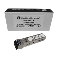 Transceptor MiniGbic SFP, 1 Gbps, Monomodo, distancia hasta 20 km, conector LC