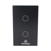 (Wifi) Apagador switch inalámbrico WIFI, control de 2 regresos de carga, 110V