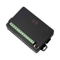 Receptor RF de 4 Canales / Alcance Hasta 150 Metros o 300 Metros con Antena (Opcional) / Pulso Temporizado 0.5-99 Segundos o 1-99 Minutos