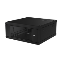 Gabinete de Pared con Puerta Perforada, 635mm de Profundidad, 4U Rack de 19 in, Acero Reforzado