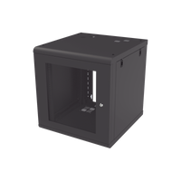 Gabinete de Pared 12U de 635 mm de Profundidad, Rack de 19 in en Acero Reforzado: Compacto y Resistente para Soluciones Profesionales
