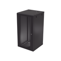 Gabinete de Pared 24U de 635 mm de Profundidad, Rack de 19 pulgadas en Acero Reforzado: Compacto y Resistente para Soluciones Profesionales