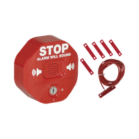 Alarma Multifunción Exit Stopper® para proteger puertas dobles (incluye contactos magnéticos)