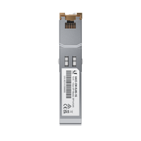 UFiber Módulo de fibra SFP convertidor a cobre RJ45 10/100/1000 Mbps, distancia hasta 100 m