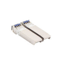 UFiber Módulo SFP+ 10G, transceptor MiniGibic MonoModo 10 Gbps, distancia 10 km, conectores LC, 2 hilos (duplex), paquete de 2 piezas