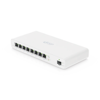 UISP Switch Gigabit PoE Pasivo de Capa 2 con 8 Puertos para Implementaciones MicroPoP