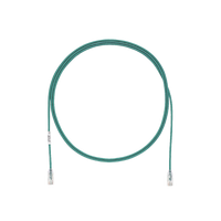 Cable de Parcheo TX6, UTP Cat6, Diámetro Reducido (28AWG), Color Verde, 30ft