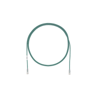 Cable de Parcheo TX6, UTP Cat6, Diámetro Reducido (28AWG), Color Verde, 3ft