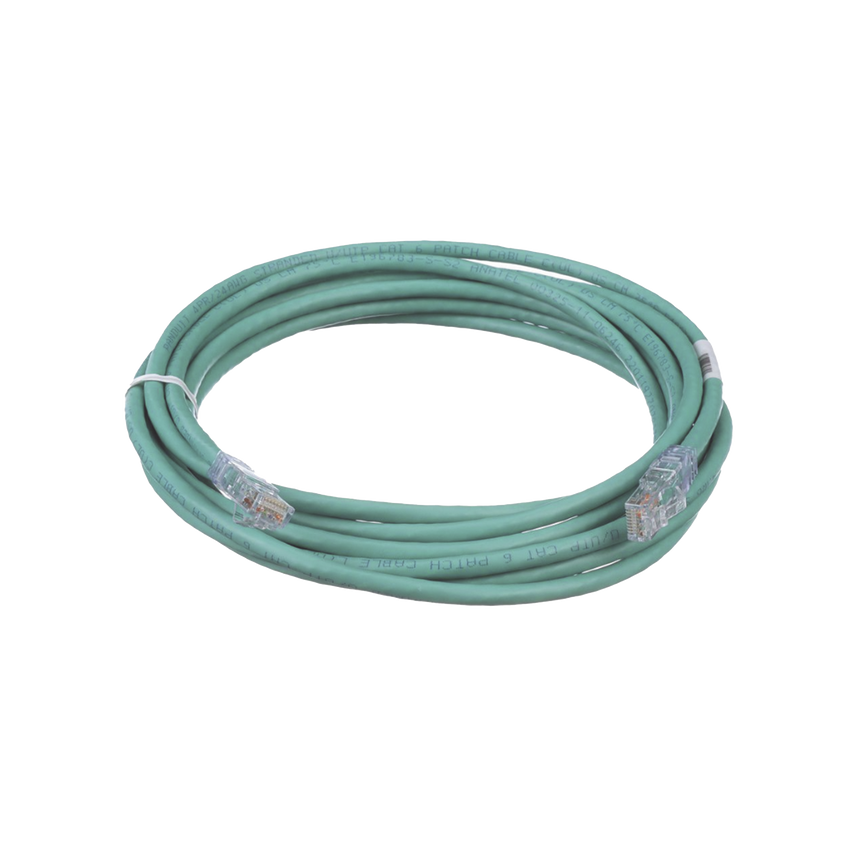 Cable de Parcheo TX6, UTP Cat6, 24 AWG, CM, Color Verde, 15ft