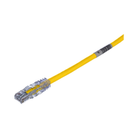 Cable de Parcheo TX6, UTP Cat6, 24 AWG, CM, Color Amarillo, 20ft