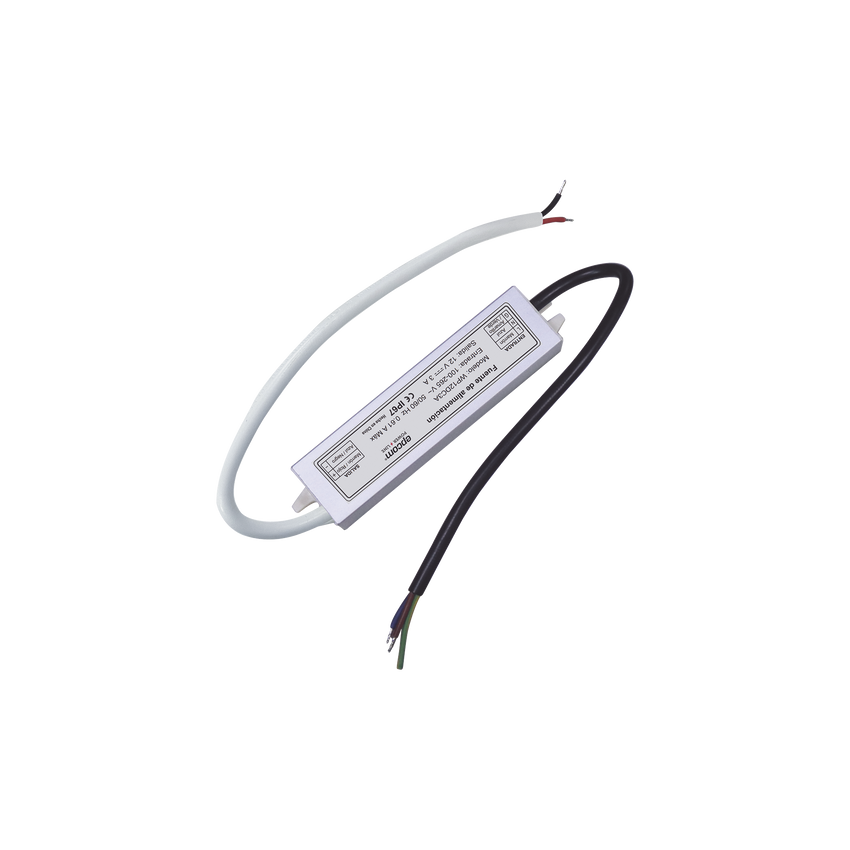 Fuente 12 V / 3 Amperes / Waterproof / Intemperie grado IP67