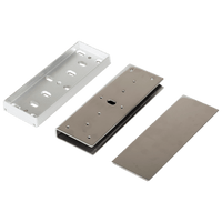 Montaje Para Puerta de Vidrio Tipo "U" / Para Chapas Magnéticas de 1200 Lbs / Secolarm