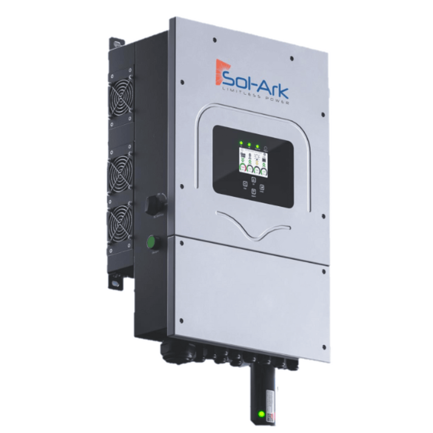 Inversor  Solar Interactivo Hibrido/ 8 Kw/ 220 Vcc / Fase Dividida /  WIFI Incluido / Soporta Tecnología de Batería Litio & Ácido-Plomo / Baterias a 48 Vcc  /  / Eficiencia 97.6%