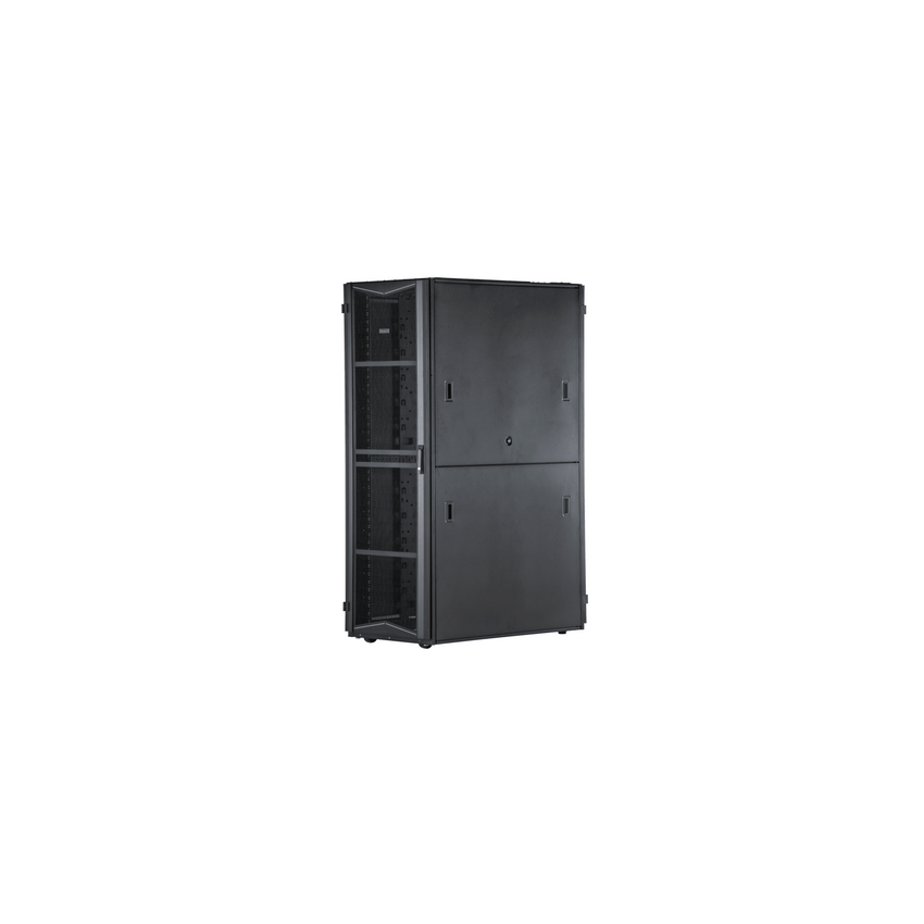 Gabinete FlexFusion para Centros de Datos, 45 UR, 800 mm de Ancho, 1070 mm de Profundidad, Fabricado en Acero, Color Negro