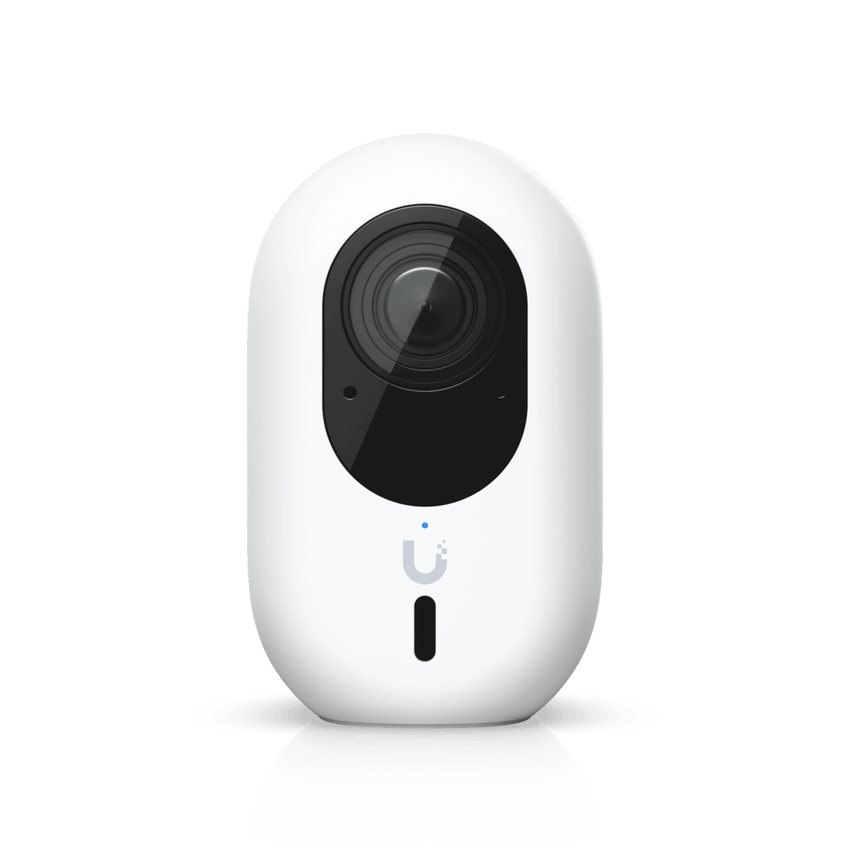 Cámara UniFi Protect G6 Instant con WiFi, 4K, Sensor de Imagen 8MP 1/1.8", Multi-TOPS AI, Audio Bidireccional, Visión Nocturna IR, Protección IPX5, Reconocimiento Facial y de Matrícula
