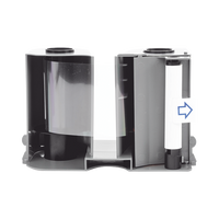 Cartucho ribbon YMCKOK /  200 impresiones / Para DTC4250e, DTC4000